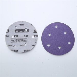 Ceramic Paper-backed Hook and Loop Sanding Disc