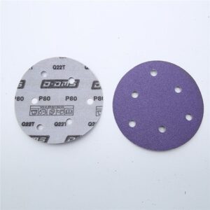 Ceramic Paper-backed Hook and Loop Sanding Disc